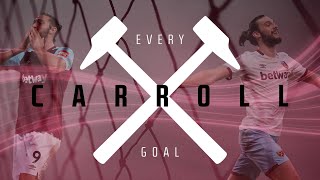 EVERY ANDY CARROLL GOAL FOR WEST HAM [upl. by Eilrak]