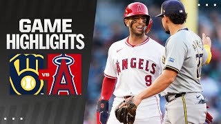 Brewers vs Angels Game Highlights 61824  MLB Highlights [upl. by Thamora]