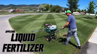 Liquid Fertilizer and Humic Acid Simple Lawn Solutions RK [upl. by Devin520]