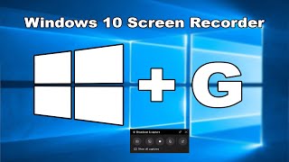 Updated The Free builtin Windows 10 Screen Recorder [upl. by Ahsyekat599]