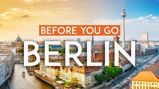 Things to know BEFORE you go to Berlin  Germany Travel Guide 4K [upl. by Abrahamsen]