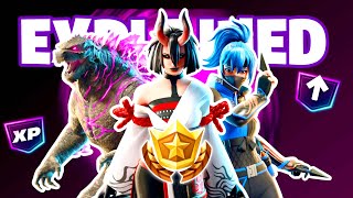 Fortnite Chapter 6 BATTLE PASS  XP SYSTEM EXPLAINED [upl. by Ehr]