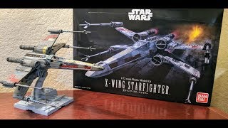 XWing Starfighter  Building  Painting  Weathering [upl. by Ramalahs]