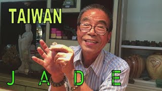 Taiwans Jade Secrets📿  HOW TO IDENTIFY REAL JADE  private tour of Jade wholesalers HUGE workshop [upl. by Elexa]