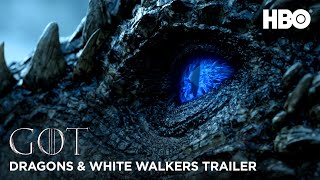 Game of Thrones  Official Dragons amp White Walkers Trailer HBO [upl. by Arayt]