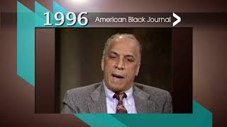 1996 American Black Journal Clip Dr Claud Anderson [upl. by Annayak480]