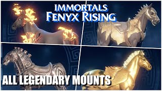 Immortals Fenyx Rising  All Legendary Mount Locations [upl. by Jahdal898]