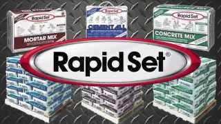 CTS Rapid Set The Home Depot [upl. by Aronek]