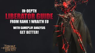 Throne amp Liberty  Liberator bowstaff PvP Guide with gameplay analysis from RANK 1 Wraith EU [upl. by Polivy]