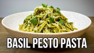 Basil Pesto Pasta Recipe [upl. by Deery361]