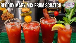 Bloody Mary Mix from Scratch  Lets Celebrate TV [upl. by Goodden]