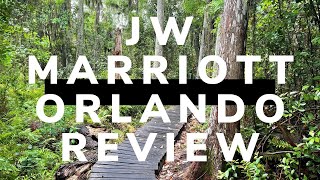 JW Marriott Orlando Grande Lakes Tour  Review  Great Lazy River Near Disney World [upl. by Randee784]