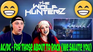 ACDC  For Those About to Rock We Salute You THE WOLF HUNTERZ Reactions [upl. by Sucerdor]