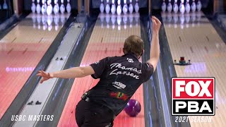 2021 USBC Masters Stepladder Finals  Full PBA Bowling Telecast [upl. by Ziwot733]