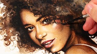 10 TIPS for Watercolor Portraits  HOW TO USE WATERCOLOR [upl. by Laurita]