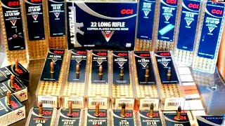 EVERY CCI 22LR 22 Long amp 22 Short Ammo Overview [upl. by Perr]