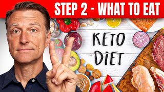 Dr Bergs Guide to Healthy Keto® Eating Step 2  What to Eat [upl. by Allecnirp551]