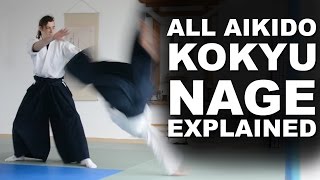 All Aikido Kokyu Nage Explained [upl. by Edina]