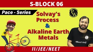 S Block 06  Solvays Process  Atomic Properties of Alkaline Earth Metals  Class 11  JEE  NEET [upl. by Kayne]