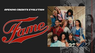 Fame 19821987 Opening Credits Evolution [upl. by Atiuqahs751]