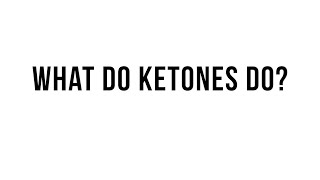 Keto 101  What Do Ketones Do [upl. by Hynda910]