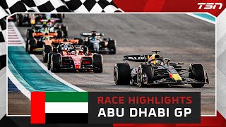 F1 RACE HIGHLIGHTS Abu Dhabi Grand Prix [upl. by Eicam979]