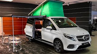 2023 Mercedes VClass Marco Polo  FULL VISUAL REVIEW [upl. by Atsilac49]