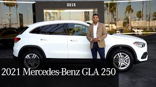 2021 MercedesBenz GLA 250 Review  Walkaround [upl. by Acirrej]