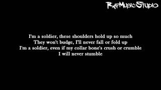 Eminem  Soldier  Lyrics on screen  Full HD [upl. by Ikciv]