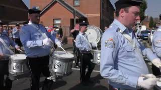 Cloughfern Young Conquerors  Brian Robinson Memorial Parade 2024 [upl. by Eibor]