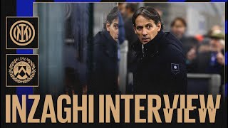 LINTERVISTA DI SIMONE INZAGHI  INTER 20 UDINESE  COPPA ITALIA 2425 🎙️⚫🔵 [upl. by Asp438]