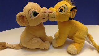 Disney Movie Lion King Simba and Nala Kissing Toys [upl. by Malinde668]