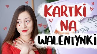 3 POMYSŁY na KARTKI WALENTYNKOWE  DIY [upl. by Keung448]