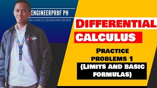 DIFFERENTIAL CALCULUS Limits and Basic Formulas [upl. by Ikim]