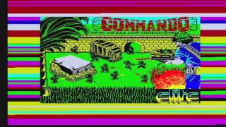 Commando  Zx Spectrum Loading amp Gameplay [upl. by Ripley]