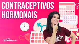 A PÍLULA ANTICONCEPCIONAL E OS CONTRACEPTIVOS HORMONAIS  Resumo de Biologia para o Enem [upl. by Marceau105]