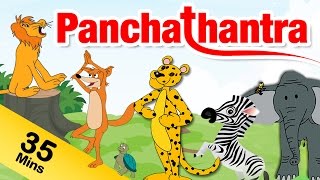 Panchatantra Tales in English For Kids  Panchatantra Stories Collection For Children [upl. by Anaicul]