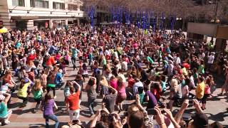 Glee Flash Mob amp Marriage Proposal Seattle  2012 [upl. by Ahsahs]