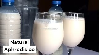 Tiger Nut Drink Recipe  A Natural Aphrodisiac [upl. by Havelock597]