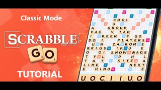 Scrabble GO  How to play the Classic Mode [upl. by Ahsinan516]