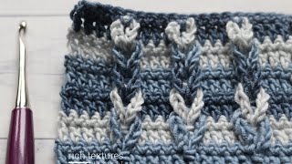 Jacobs Ladder Stitch  How to Crochet [upl. by Carny]