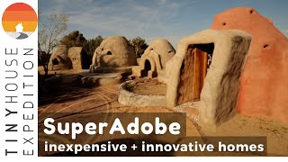 SuperAdobe Tiny Homes amp Emergency Housing LowCost Solution [upl. by Thurlough]