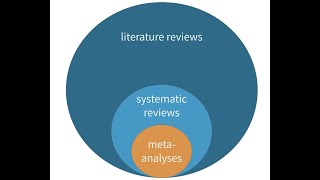 Whats the Difference between a Literature Review Systematic Review and MetaAnalysis [upl. by Aidole740]