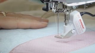 Tutorial how to use the BERNINA Stitch Regulator BSR [upl. by Llednohs]