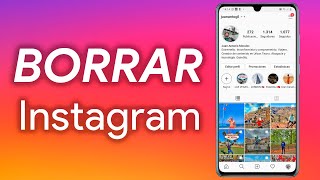 Cómo BORRAR mi CUENTA de INSTAGRAM [upl. by Llednil]