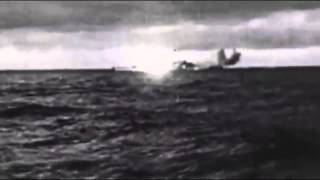 Bismarck vs Hood original WWII recordings footage [upl. by Aaberg]