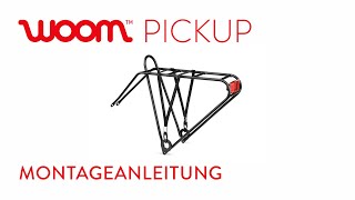 woom PICK UP Gepäckträger 🔧🧰 Montageanleitung  woom bikes [upl. by Reginauld]