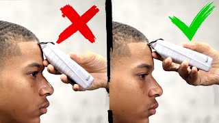 9 Line Up MISTAKES You SHOULD AVOID  How To Get A Sharp Hairline [upl. by Ydda]