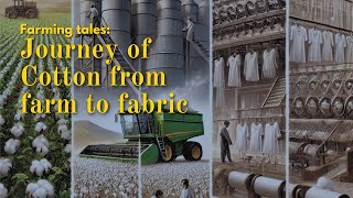 Journey of Cotton from Farm to Fabric [upl. by Lynsey]