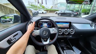 New Mercedes GLA AMG Line Test Drive Review POV 2020 [upl. by Caldwell]